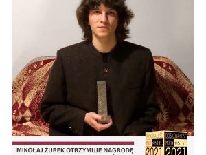 Mikołaj Żurek nagrodzony “Debiutem Roku” magazynu Twój Styl
