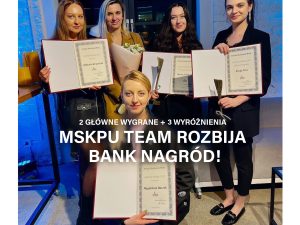 2 główne wygrane i 3 wyróżnienia – MSKPU team rozbija bank nagród na Gali Polskiej Mody