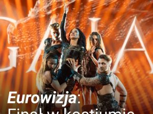 Our graduate’s costume in the Eurovision Grand Final!