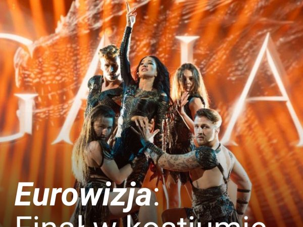 Our graduate’s costume in the Eurovision Grand Final!