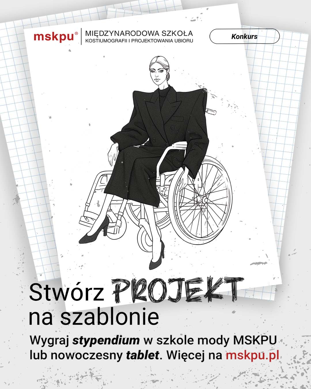 Plakat Projekt na Szablonie 2