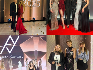 MSKPU Team on stage and behind the scenes at the Miss Polonia 2025 finale!