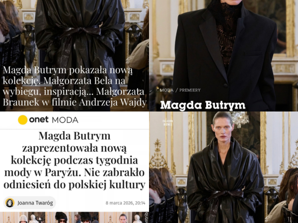 Cała branża mody mówi dziś o naszej absolwentce!